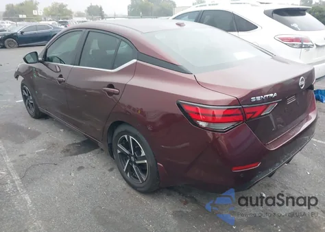 2025 Nissan Sentra Sv z USA, uszkodzony, nr VIN 3N1AB8CV0SY243906